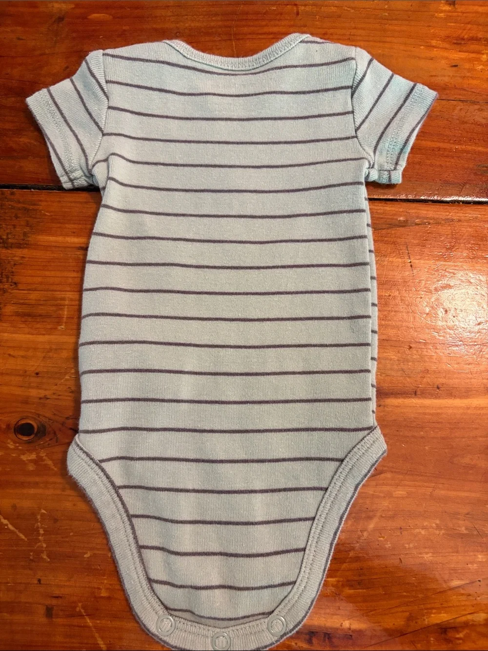 Carter's Mint Green & Heather Gray Short Sleeve Baby Onesie Set - 5 Pack